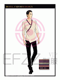 按摩技師美容制服設(shè)計(jì)1025