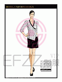 按摩技師美容制服設(shè)計(jì)1024