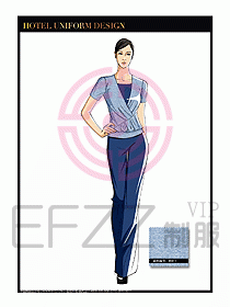 按摩技師美容制服設計1033