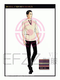 按摩技師美容制服設(shè)計(jì)1030