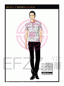 按摩技師美容制服設(shè)計1042