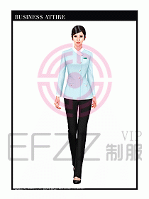 按摩技師美容制服設(shè)計1047