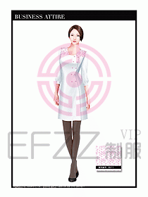 按摩技師美容制服設(shè)計1050