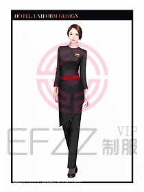 夜總會KTV服務(wù)員制服設(shè)計圖559