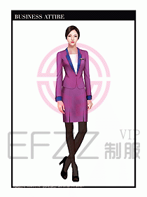 職業(yè)裝空姐服制服設(shè)計(jì)圖649