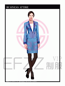 職業(yè)裝空姐服制服設計圖650