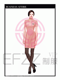 職業(yè)裝空姐服制服設(shè)計圖655