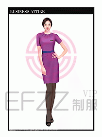 職業(yè)裝空姐服制服設(shè)計圖657