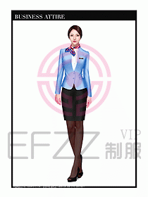 職業(yè)裝空姐服制服設(shè)計圖689