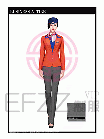 職業(yè)裝空姐服制服設(shè)計圖716