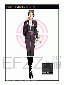 酒店門(mén)童保安行李生制服設(shè)計(jì)1013