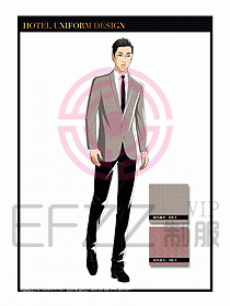 酒店總臺大堂服務(wù)員制服816
