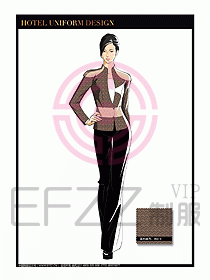 酒店總臺(tái)大堂服務(wù)員制服820