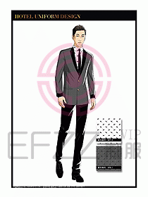 酒店總臺大堂服務(wù)員制服830