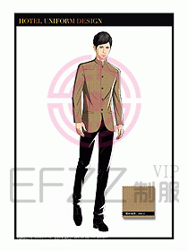 酒店總臺大堂服務(wù)員制服842