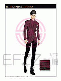 酒店總臺(tái)大堂服務(wù)員制服841