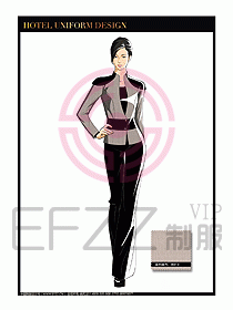 酒店總臺(tái)大堂服務(wù)員制服847