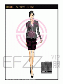 酒店總臺(tái)大堂服務(wù)員制服849