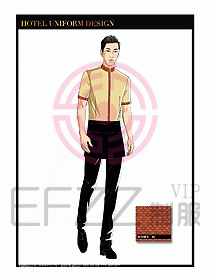 餐飲中餐傳菜員制服設(shè)計(jì)108