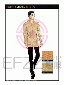 客房服務(wù)員制服設(shè)計(jì)圖457