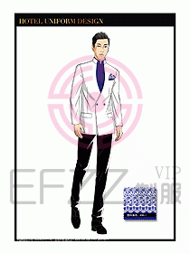 水療SPA咨客迎賓制服設(shè)計(jì)354