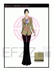 水療SPA咨客迎賓制服設(shè)計(jì)356