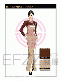 水療SPA咨客迎賓制服設(shè)計(jì)361