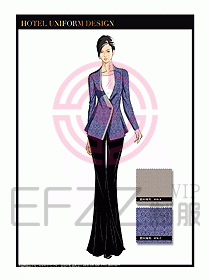 水療SPA咨客迎賓制服設(shè)計372