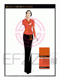 水療SPA咨客迎賓制服設(shè)計(jì)370