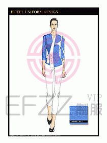 SPA會所服務(wù)生制服設(shè)計圖399