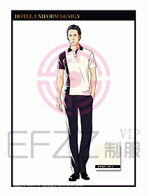 SPA會所服務(wù)生制服設(shè)計圖407