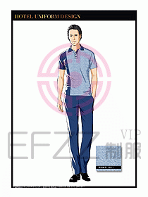 SPA會所服務(wù)生制服設(shè)計圖406