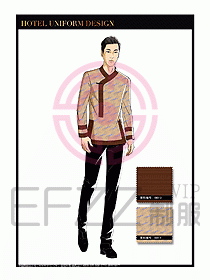 SPA會所服務(wù)生制服設(shè)計圖411