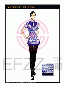 SPA會(huì)所服務(wù)生制服設(shè)計(jì)圖410