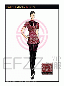 SPA會所服務(wù)生制服設(shè)計圖409