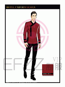 SPA會(huì)所服務(wù)生制服設(shè)計(jì)圖413