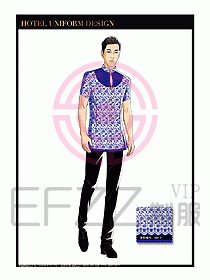 SPA會所服務(wù)生制服設(shè)計(jì)圖416