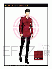 SPA會所服務(wù)生制服設(shè)計圖420