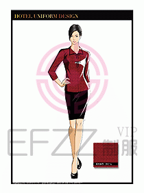 SPA會所服務生制服設(shè)計圖423