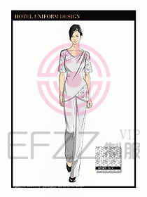 SPA會(huì)所服務(wù)生制服設(shè)計(jì)圖427