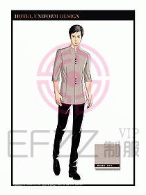 SPA會所服務生制服設計圖429