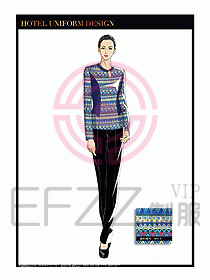 SPA會所服務(wù)生制服設(shè)計(jì)圖443