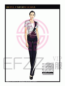 SPA會所服務生制服設(shè)計圖446