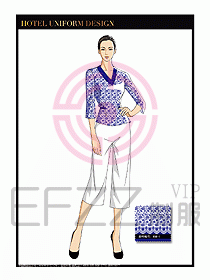 按摩技師美容制服設(shè)計1119
