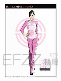 按摩技師美容制服設(shè)計1124