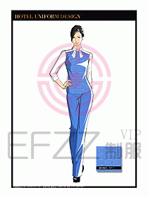 按摩技師美容制服設(shè)計(jì)1125