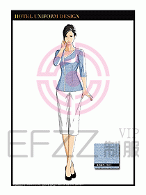 按摩技師美容制服設(shè)計1133