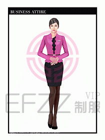 職業(yè)裝空姐服制服設(shè)計圖739