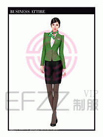 職業(yè)裝空姐服制服設計圖759