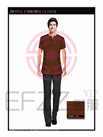 按摩技師美容制服設(shè)計(jì)1137